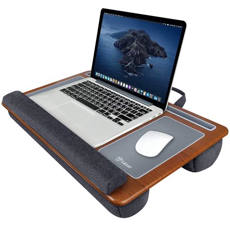 tukzer lap desk fits     laptop angled pillow cushion tukzer