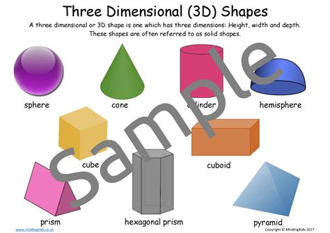 dimensional  shapes mindingkids
