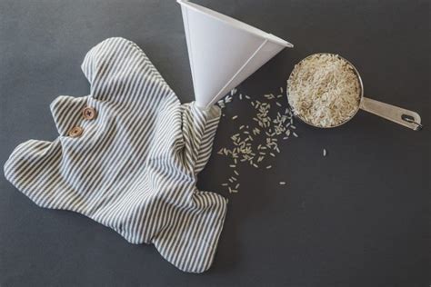flannel rice pack tutorial wren collective tutorial thrifty
