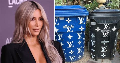 kim kardashian shocks fans with louis vuitton wheelie bins metro news