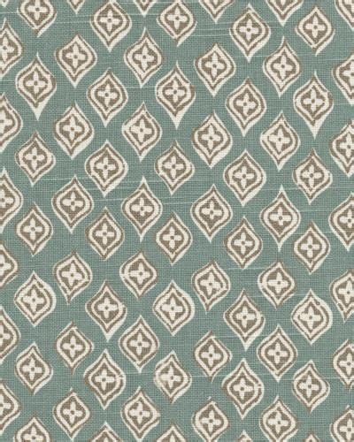 lacefield jasmine seaglass cotton prints fabric by the