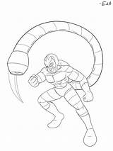 Scorpion Tas sketch template