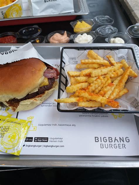 yesterday we saw a cafe named big bang burger in turkey