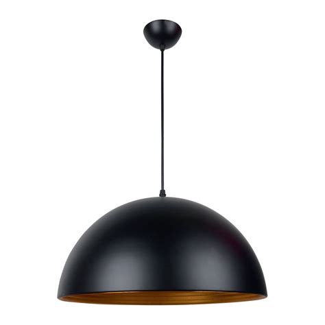 black dome pendant light  grattify notonthehighstreetcom