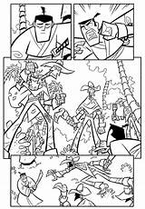 Pages Colouring Samurai Jack Samuraijack Trending Days Last sketch template