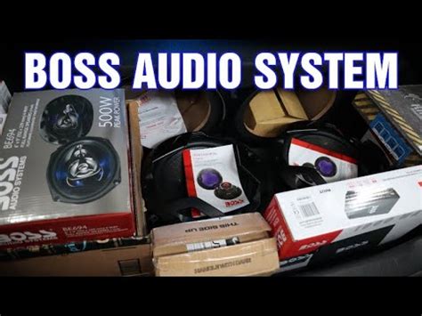 boss audio sound system install pt  boss riot amps  boss  door speakers xs power