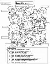 Toys Worksheet Colorful Beautiful Worksheets Esl Preview Eslprintables sketch template