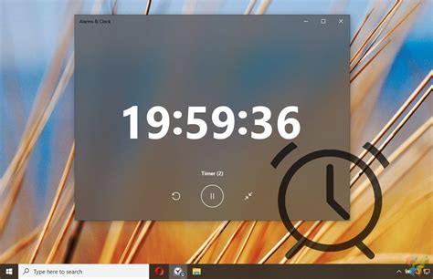windows  alarms clock app   timer  stopwatch
