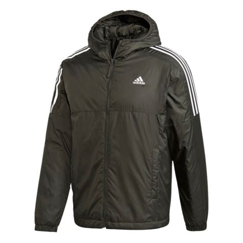 adidas essentials insulated hooded jacket combat sports store