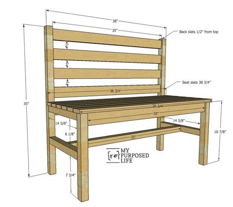 pin  robynn miner  furniture wooden bench plans rustic wooden