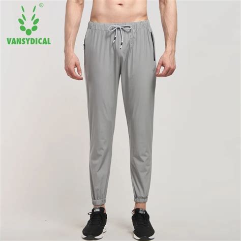 vansydical summer sports running pants men s quick dry breathable