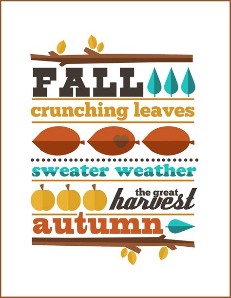 fall printables  decorate  home