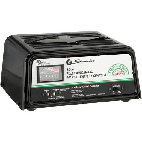 schumacher  amp battery charger manual