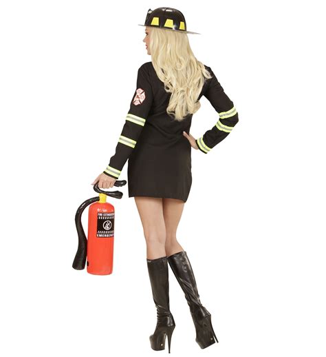 women ladies sexy firefighter girl emergency services fancy dress