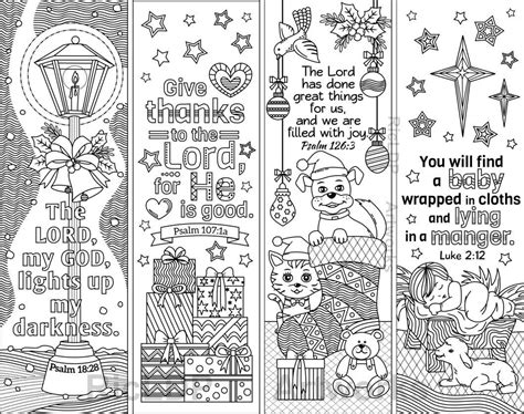 christmas bookmarks christmas arts  crafts bookmarks kids