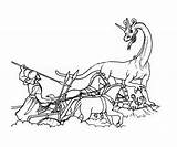 Colorat Gheorghe Planse Sfantul Dragonul Balaurul sketch template