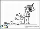 Coloring Cadence Princess Pages Pony Little Wedding Cadance Printable Luna Unicorn Colouring Mlp Google Print Dress Library Clipart Color Super sketch template
