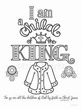 King Coloring Child Bible sketch template