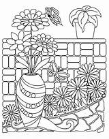 Coloring Macmillan Calming Zendoodle Gardens Big Powells sketch template