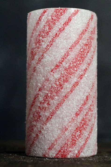 candy cane battery   pillar candle  timer  weed patch