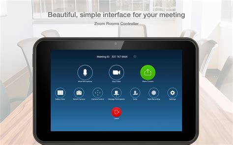 android zoom rooms controller apk