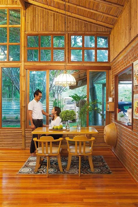 pin  mhiney macaranas  dream house designs wooden house design bamboo house design