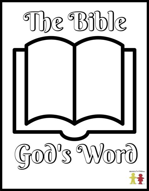 gods word  true coloring page coloring pages