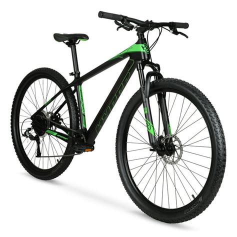 hyper bicycles  mens carbon fiber mountain bike blackgreen walmartcom walmartcom