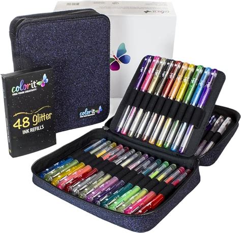 amazoncom colorit gel pens  adult coloring books  pack