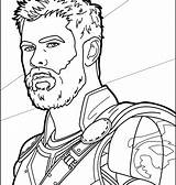 Thor Coloring Pages Ragnarok Avengers Marvel Lego Printable Cartoon Color Print Kids Getcolorings Coloringonly Getdrawings Size Colorings Categories sketch template