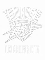 Coloring Pages Thunder Logo Oklahoma City Golden State Warriors Nba Color Printable Logos Drawing Getcolorings Colorings Drawings Getdrawings Print Categories sketch template