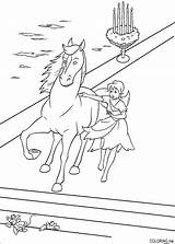 Cinderella Coloring Pages Gus Book Escape Stops Jaq Horse While Color Print Pages2color Info sketch template