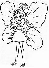 Thumbelina Coloring Pages Barbie Colouring Color Getcolorings Getdrawings sketch template