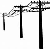 Pole Clipart Line Power Lines Telephone Electric Clip Utility Cliparts Poles Icon Drawing Library Clipground Electricity Light Find Finance Use sketch template
