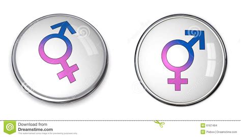 Button Combined Male Female Symbol Stock Images Image
