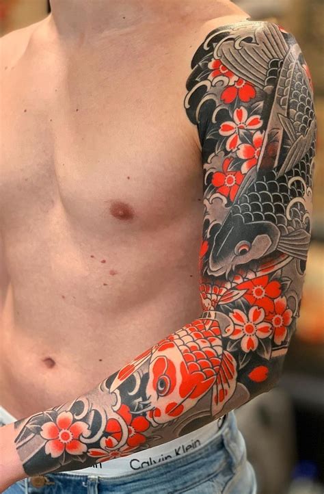 koi fish tattoo ideas meanings