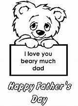 Fathers Coloring Pages Happy Printable Kids Toddlers Dad Father Daddy Print Birthday Sheets Cards Adult Procoloring Leave Choose Board Popular sketch template