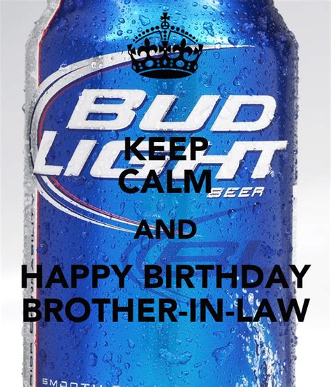 calm  happy birthday brother  law poster lili  calm  matic