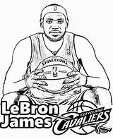 Lebron Cavaliers Player Harden Ausmalbilder Sheets Topcoloringpages Malvorlagen sketch template