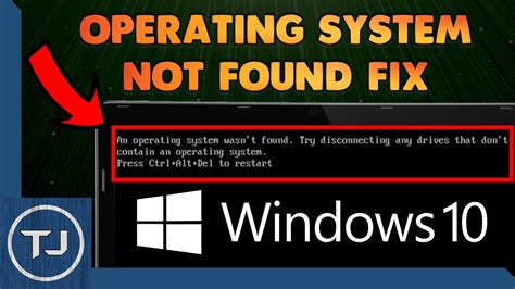 How To Fix An Operating System Wasnt Found Windows 10 2017 Version