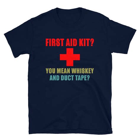 custom funny  aid kit   whiskey  duct tape etsy