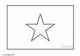 Vietnam Flag Coloring Pages Printable Kids Search Again Bar Case Looking Don Print Use Find Edupics Large sketch template