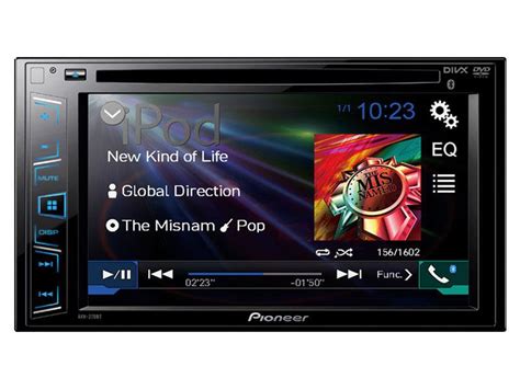 pieces  pioneer avh bt  double din dvd receiver  bluetooth stereos grade