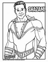 Shazam sketch template