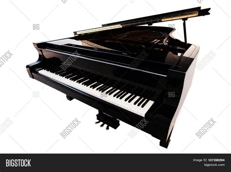 black piano closeup image photo  trial bigstock