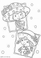 Strawberry Shortcake Cake Angel Coloring Pages Print Color Hellokids Printable Charlotte Kids sketch template