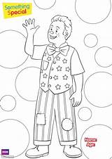 Coloring Sheets Colouring Pages Printable Mr Tumble Kids Birthday Choose Board sketch template