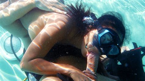 priva gets fucked under water during a scuba diving lesson before anal hd videos and porn photos