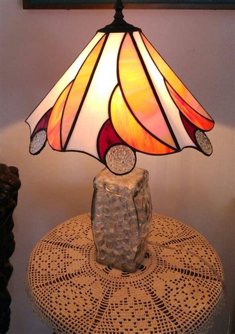Stained Glass Lamp Shade Pattern Elyranch Com Stained Glass Lampshade