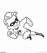 Incredibles Coloring Pages Drawing Kids Dash Disney Colouring Cartoon Color Printable Print Drawings Dashiell Parr Sheets Characters Books Cartoons Crafts sketch template